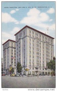 Hotel Hamilton, 14Th And K, Washington D.C., 30-40s