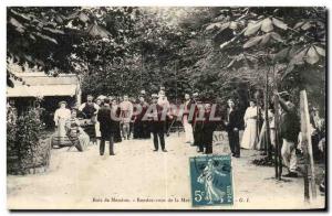 Old Postcard Bois de Meudon Rendez Vous Navy TOP