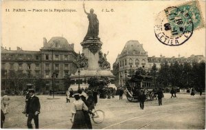 CPA PARIS 11e - Place de la République (77182)
