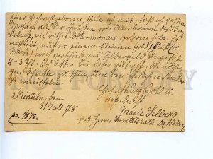 196119 GERMANY Rinteln 1878 year RPPC