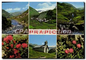 Old Postcard The High Valley Alps Drac Prapic the Leaping Laire Chapel of the...