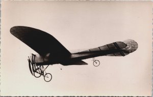 Le Bleriot QUeue de Pigeon Aircraft Vintage RPPC C124