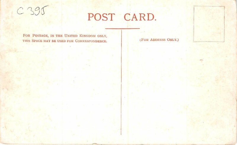 Lot320 c p government tea christmas mailman with letters greetings uk