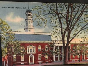 Postcard Early View of State House in Dover, DE.   aa1