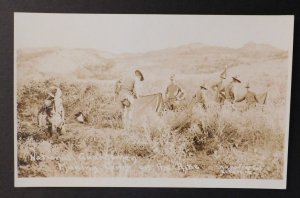 Mint USA Postcard RPPC US Army National Guard Camp On Border Mexico Revolution