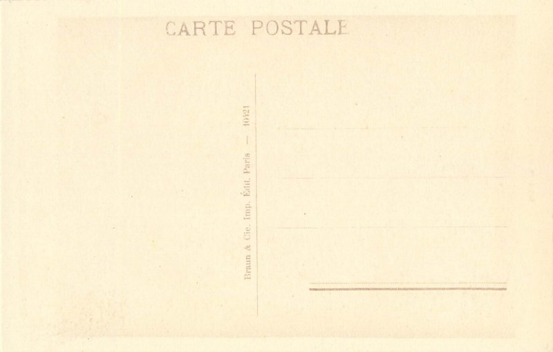 Fine art painting postcard Ingres - Oedipus explaining the Puzzle