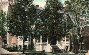 Vintage Postcard 1908 View of The City Club Corning New York N. Y.