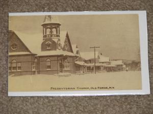 Wintertime, Presbyterian Church, Old Forge, New York