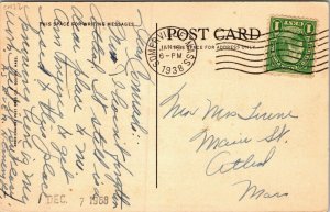 Public Library Somerville Mass 755 Postcard 1930s Vintage Divided Back PM