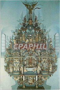 Postcard Modern Billedskaerer Lorentz Jorgensens altertavle