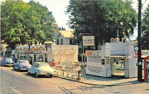 Geneva On The OH Municipal Miniature Golf Old Cars Postcard