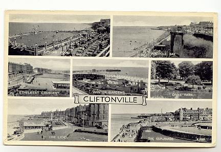 Cliftonville,  England, Used 1956