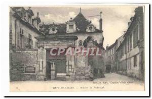 Crepy en Valois Old Postcard Home of St. Joseph