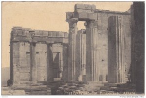 Propyldea, The Pinakotheke, ATHENS, Greece, 1900-1910s