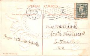 Post Card Old Vintage Antique Easter Greeting Unused