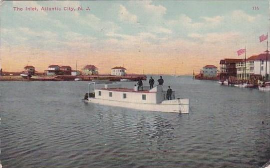 New Jersey Atlantic City The Inlet 1913