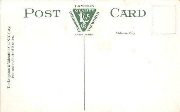 Firemen's Fountain Middletown, New York Postcard