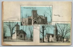 Augusta Illinois~Presbyterian-Christian-First ME Churches~Homes~1905 CU Williams