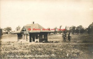 Depot, Maine, Cumberland, RPPC, Grand Trunk Railroad Station, Photo No 4