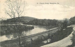 Postcard Pennsylvania Meadville French Creek Hamm 23-9572