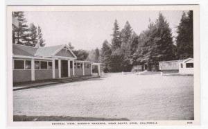 Sequoia Gardens Santa Cruz California postcard