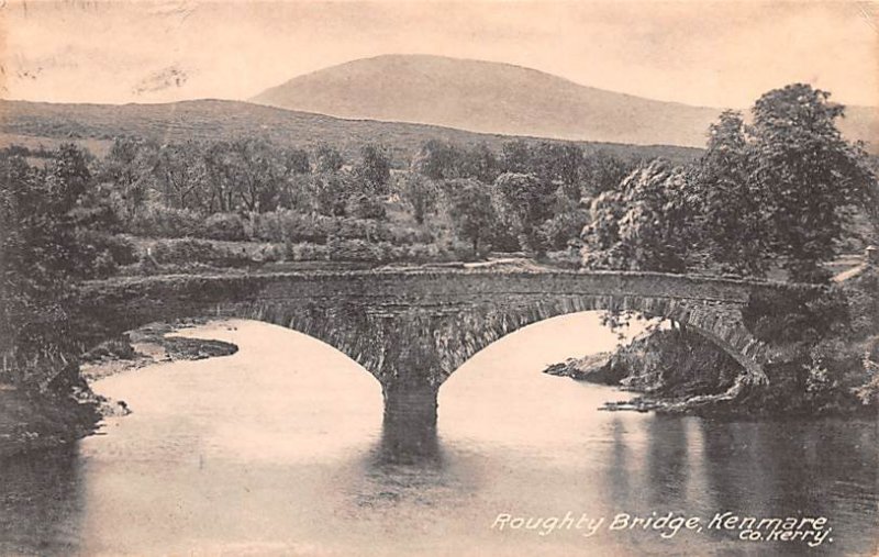 Roughty Bridge Kenmare Scotland, UK Postal used unknown, Missing Stamp 