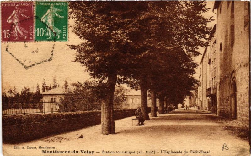 CPA MONTFAUCON-du-VELAY Station touristique L'Esplanade (517684)