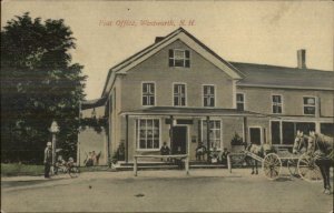 Wentworth NH Post Office c1910 Postcard