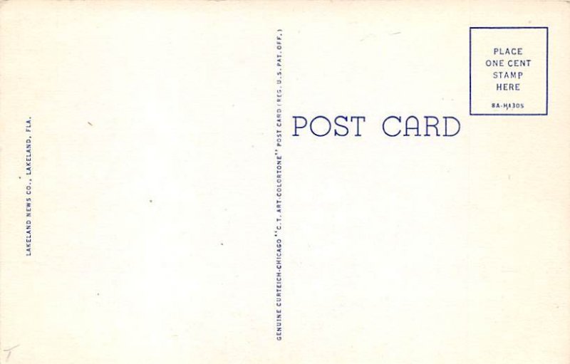 US Post Office Flag Pole Lakeland FL