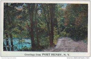 New York Greetings From Port Henry