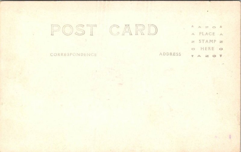 RPPC Escanaba Michigan Ore Dock, No 4 - AZO Postcard