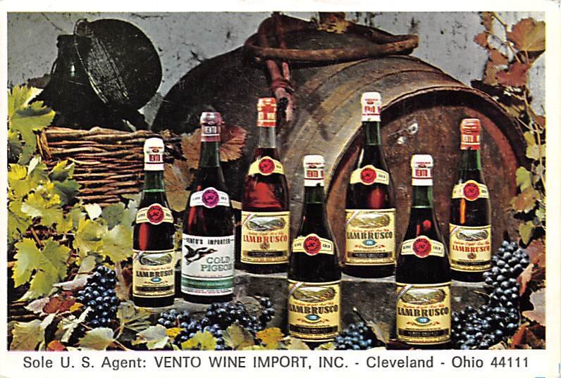 Sole U. S. Agent, Vento Wine Import, Inc. real photo - Cleveland, Ohio OH