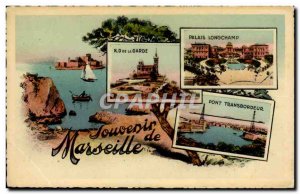 Marseille - Remembrance - Illustration - Old Postcard