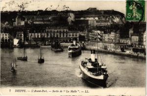 CPA DIEPPE-L'Avant Port Sortie de La Malle (347363) 