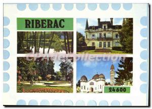 Postcard Modern Church RIBERAC sub-prefecture
