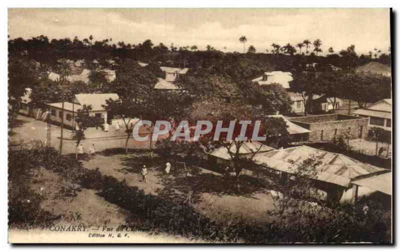 Old Postcard Guinea Conakry Vue du chateau