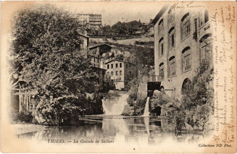 CPA Thiers La Cascade de Salliers FRANCE (1301875)