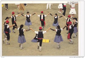 La Sardana (type of circle dance typical), Traditions Du Roussillon, France, ...