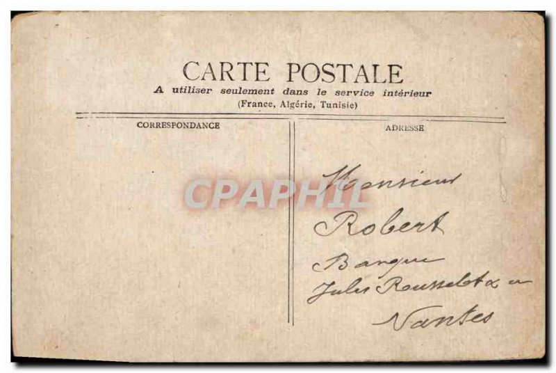 Old Postcard Paris Pantheon