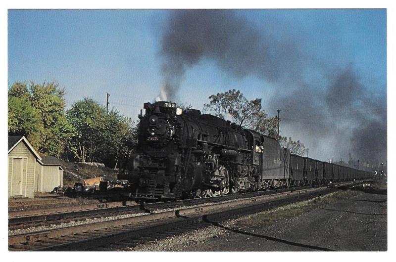 Nickle Plate Road Locomotive 765 Coal Train 2-8-4 Fort Wayne