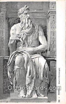 Mose di Michelangelo Roma Unused 