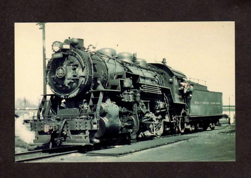 Switchero Baltimore and & Ohio Railroad Train Engine Locomotive 1695 Postcard