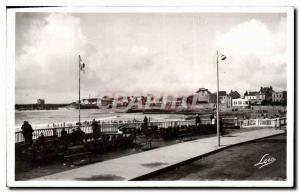 Old Postcard Quiberon Port Maria view from the Boulevard Chenerd