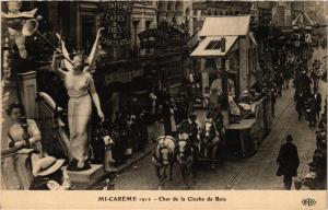 CPA PARIS Mi-Careme 1912 - Char de la Cloche de Bois (300291)