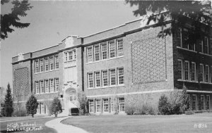 Deer Lodge Montana High School #B-836 1940s RPPC Photo Postcard 20-13296