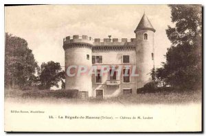 Old Postcard of the Begude mazenc Drome Castle M Loubet