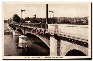 Old Postcard Gingham New Pont Sur I & # 39Allier