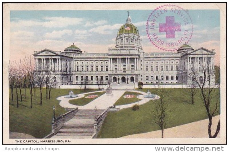 Pennsylvania Harrisburg The Capitol 1919