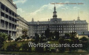 Laval University & Grounds Quebec Canada Unused 