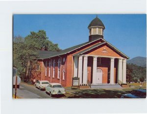 Postcard Cullowhee Baptist Church, Western Carolina College, Cullowhee, N. C.